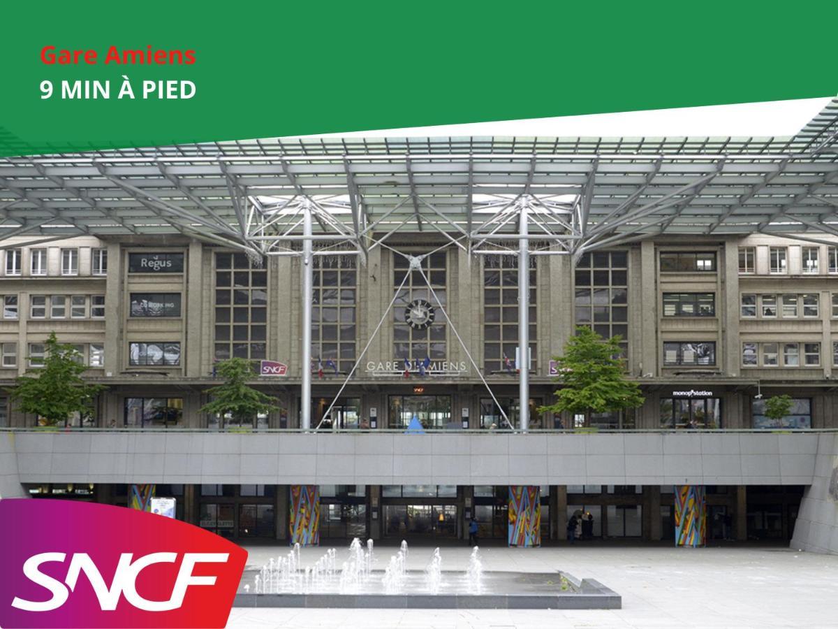 Cinema & Disney Avec Balcon & Parking En Hyper Centre Amiens Dış mekan fotoğraf