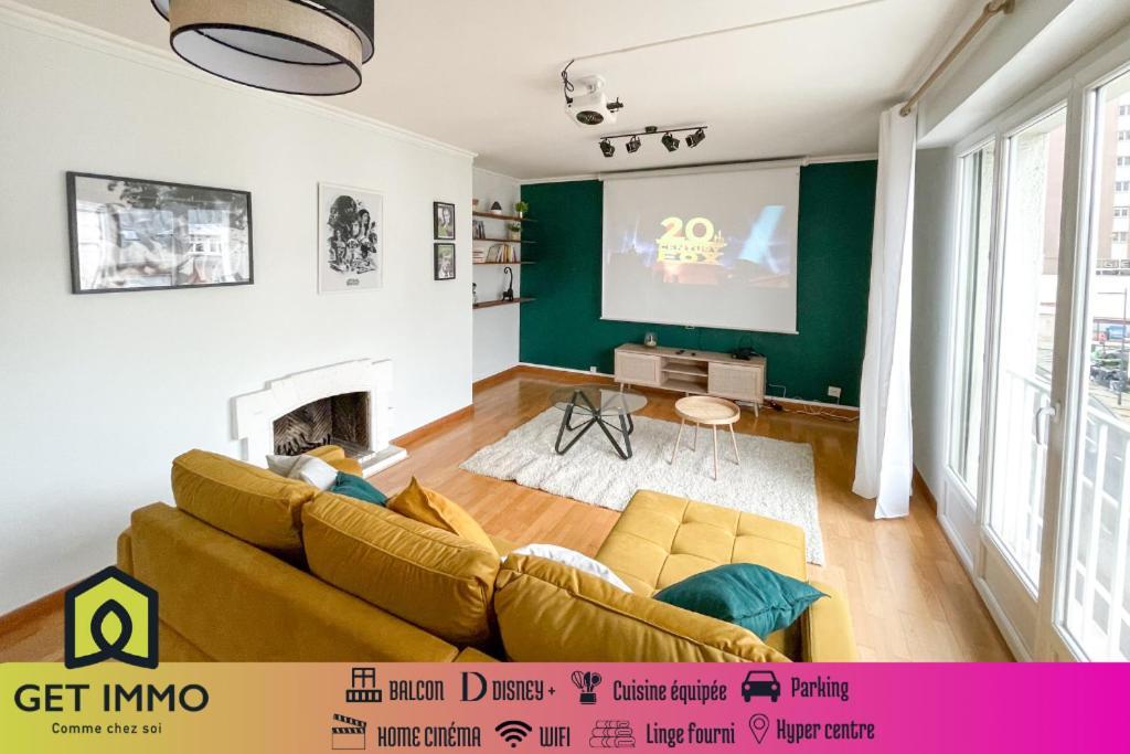 Cinema & Disney Avec Balcon & Parking En Hyper Centre Amiens Dış mekan fotoğraf